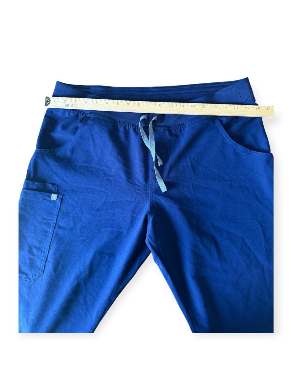FIGS Scrub Pants XLTall Technical Collection T21004 Cargo Pockets Navy Blue - Picture 8 of 11